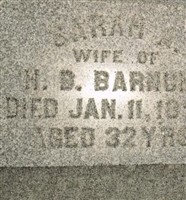 Sarah A. Crippen Barnum