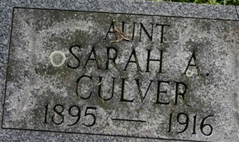 Sarah A. Culver