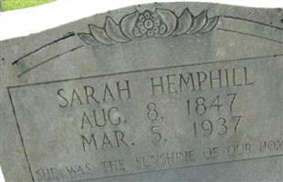 Sarah A Hemphill