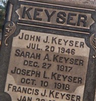 Sarah A. Keyser Sarah A. Keyser