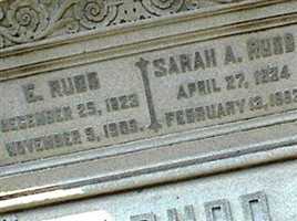 Sarah A. Rudd
