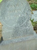 Sarah A. Shirk Sarah A. Shirk