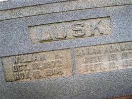 Sarah Ada Winton Lusk Sarah Ada Winton Lusk