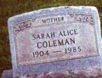 Sarah Alice Woodside Coleman