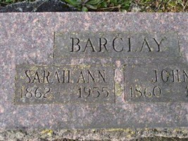 Sarah Ann Barclay