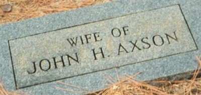Sarah Ann DeLoach Axson Sarah Ann DeLoach Axson