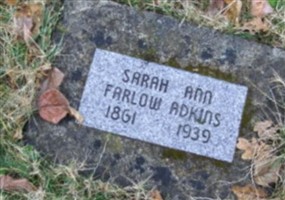 Sarah Ann Farlow Adkins Sarah Ann Farlow Adkins