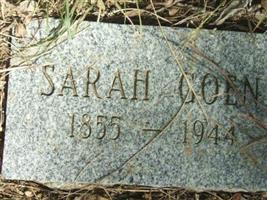 Sarah Ann Jones Goen