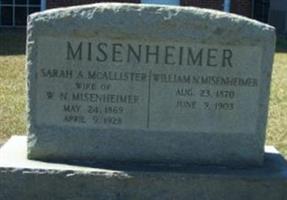 Sarah Ann McAllister Misenheimer