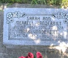 Sarah Ann Merrell Vanderbilt Sarah Ann Merrell Vanderbilt