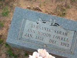 Sarah Ann Moody Lovell