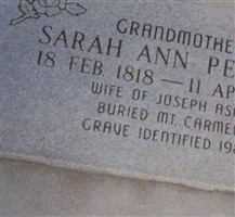 Sarah Ann Pedrick Asay Sarah Ann Pedrick Asay