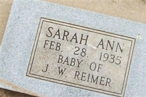 Sarah Ann Reimer
