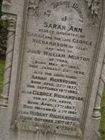 Sarah Ann Richardson Morton Sarah Ann Richardson Morton