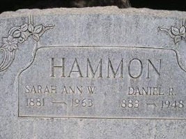 Sarah Ann Waters Hammon Sarah Ann Waters Hammon
