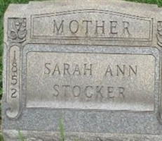 Sarah Ann Welch Stocker Sarah Ann Welch Stocker