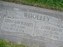 Sarah Ann Woolley