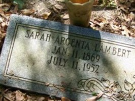 Sarah Argenta Lambert