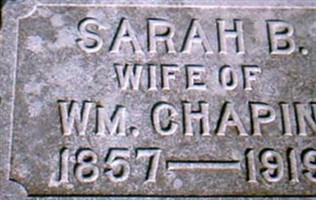 Sarah B Chapin Sarah B Chapin