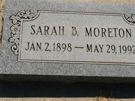 Sarah B Moreton Sarah B Moreton