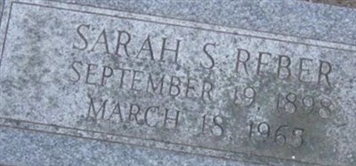 Sarah B Snyder Reber