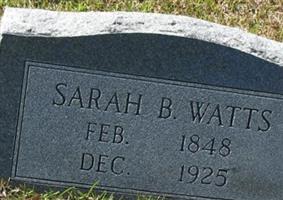 Sarah B. Watts