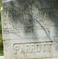Sarah C. Eddings Parrott Sarah C. Eddings Parrott