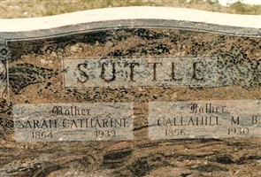 Sarah Catherine Bowman Suttle Sarah Catherine Bowman Suttle