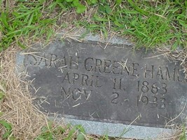 Sarah Catherine Greene Hamlet