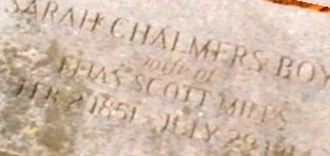 Sarah Chalmers Boyle