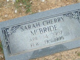 Sarah Cherry McBride