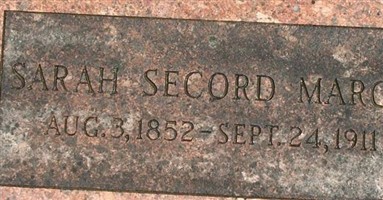 Sarah Clementine Secord March