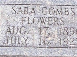 Sarah Combs Flowers