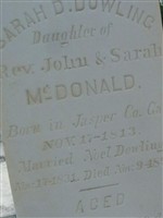 Sarah D. McDonald Dowling Sarah D. McDonald Dowling