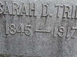 Sarah D Tripp