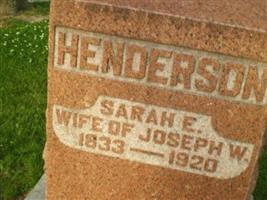 Sarah E Henderson