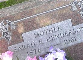 Sarah E Henderson