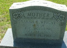 Sarah E. Wright McClung