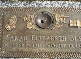 Sarah Elizabeth Bly