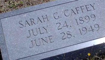 Sarah Elizabeth Grubbs Caffey