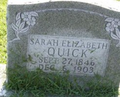 Sarah Elizabeth Jones Quick Sarah Elizabeth Jones Quick