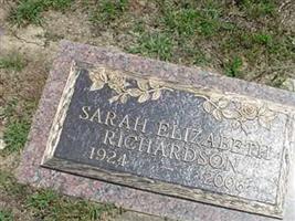 Sarah Elizabeth Richardson
