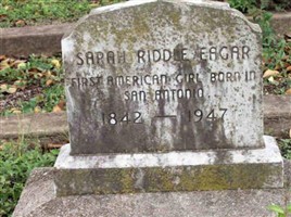 Sarah Elizabeth Riddle Eagar