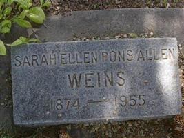 Sarah Ellen Pons Allen Weins