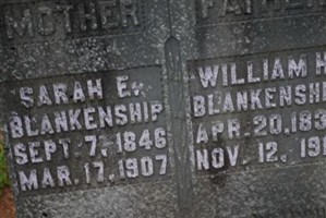 Sarah Elvira Walling Blankenship Sarah Elvira Walling Blankenship