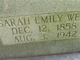 Sarah Emily Weir Yeager