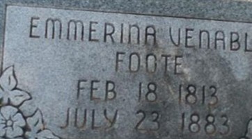 Sarah Emmarene Venable Foote