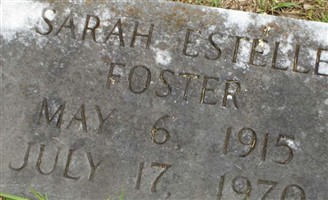 Sarah Estelle Foster Sarah Estelle Foster