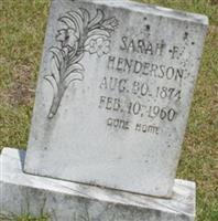 Sarah F Henderson