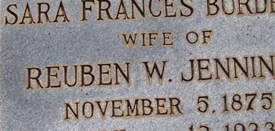 Sarah Frances Burdette Jennings
